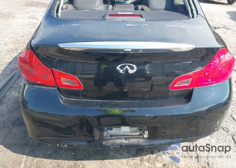 2012 Infiniti G25X from USA, damaged, VIN JN1DV6AR1CM862372